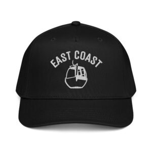 East Coast snapback hat with embroidered gondola design