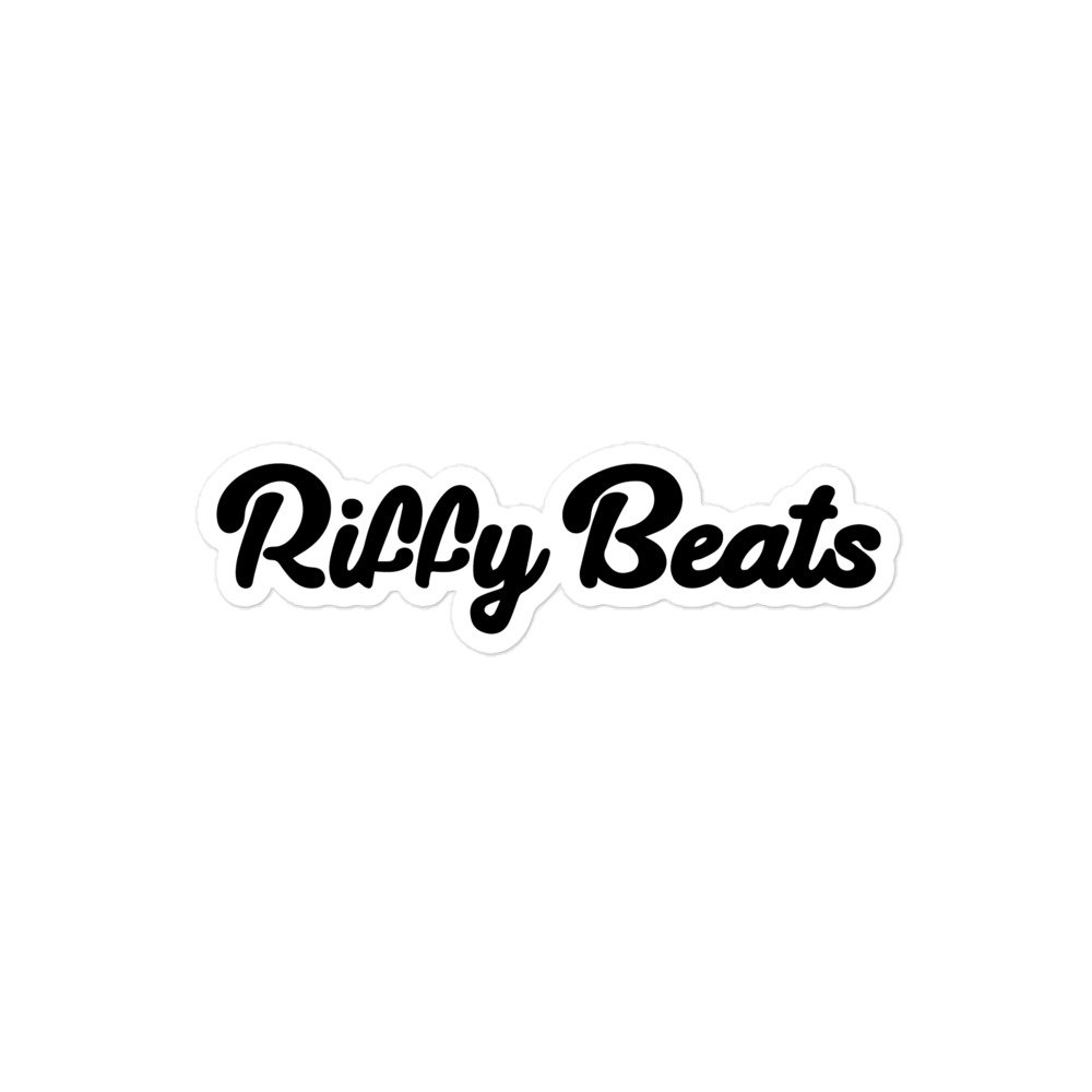 Riffy Beats Logo Sticker