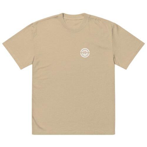 oversized-faded-t-shirt-faded-khaki-front-6971236f2e924.jpg Riffy Beats Logo Tee